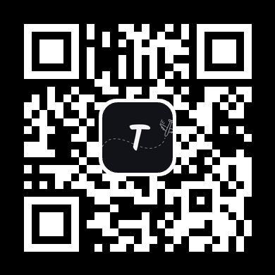 QR code for downloading TRAVELOUT app